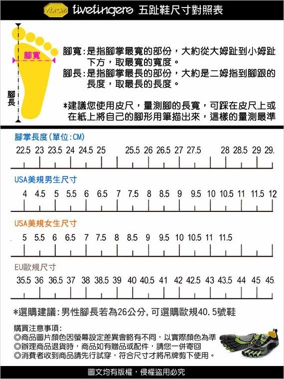 2012尺寸表